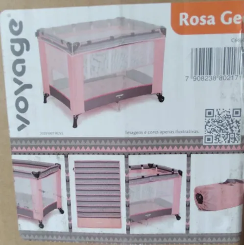 Berço para bebê cercado Voyager