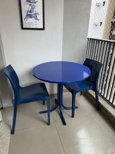 Mesa Azul 80cm