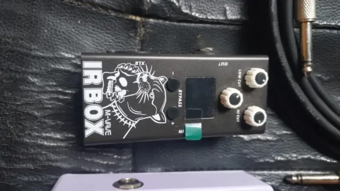 Pedal Guitarra M-VAVE IR Box 9 Bandas EQ Saída XLR 32 Presets