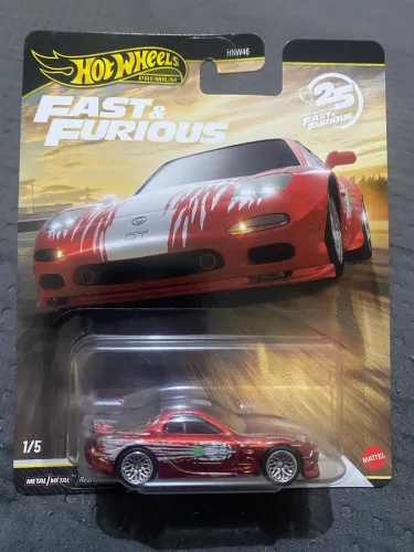 CARRINHO HOT WHEELS PREMIUM 95? RX-7 FAST & FURIOUS