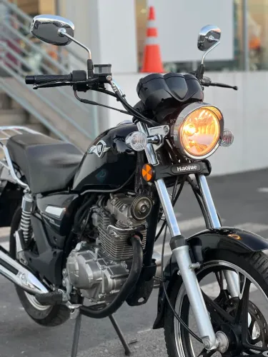 Chopper road 150 - Haojue 2019/2020 Preta - Segundo Dono
