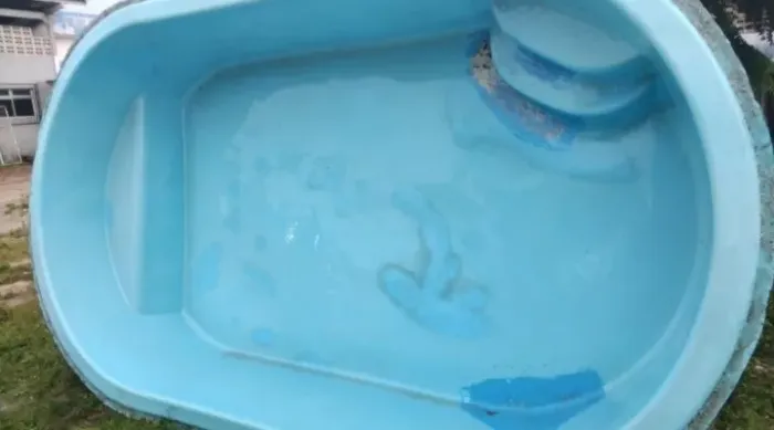 Piscina usada