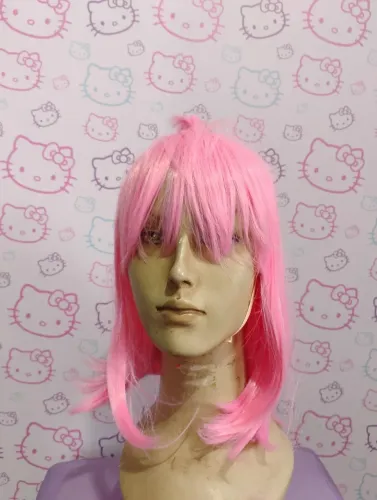 Peruca Rosa Anya