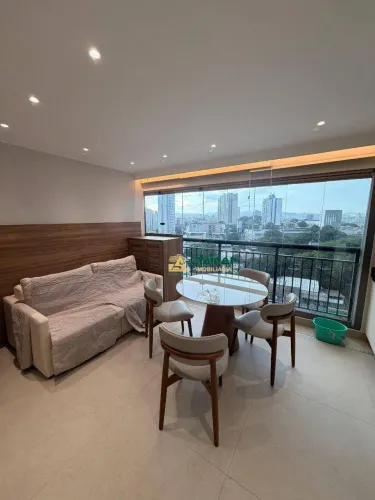Flat com 1 dormitório para alugar, 39 m² por R$ 5.470,00/mês - Vila Camargos - Guarulhos/S