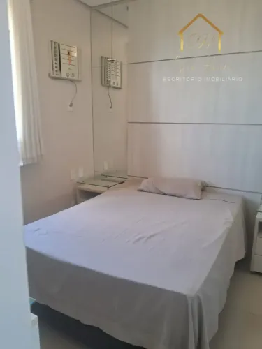 Apartamento mobiliado para locação no condomínio Pantanal I
