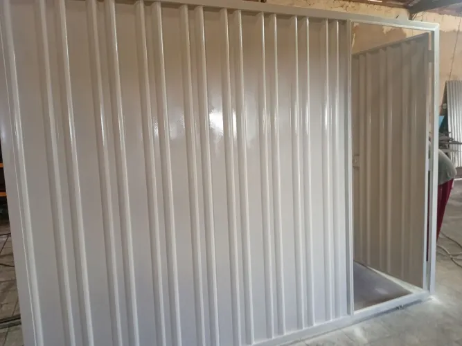 Portão galvanizado pintado 1.800 Tiago Metalúrgico *