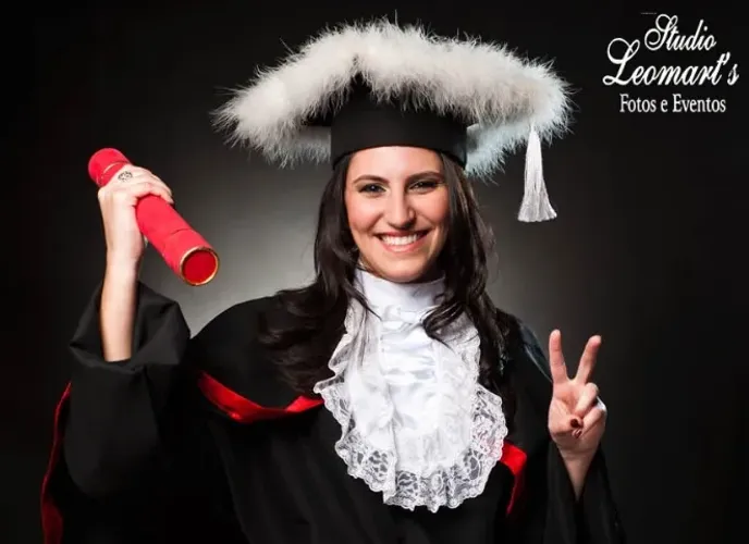 Becas de Formatura Luxo (Temos a Cor de todos os Cursos)