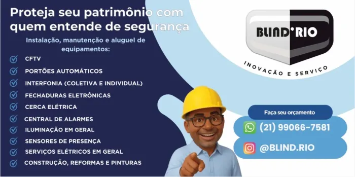 Empresa de construção e reformas e segurança eletrônica