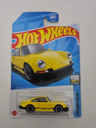 Hotwheels Porsche Carrera RS 2.7 Amarelo 