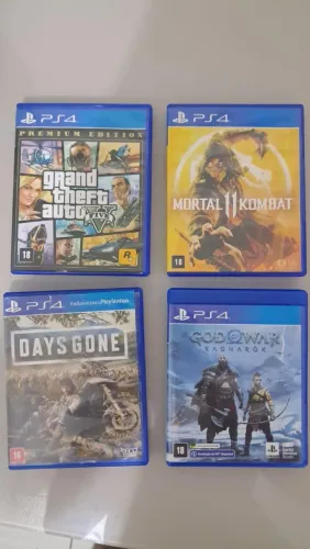 jogos físicos ps4