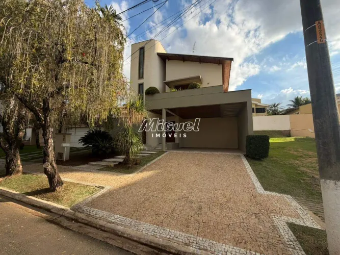 Casa em Condomínio, para aluguel, Terras De Piracicaba - 3 quartos Condomínio Terras de Pi