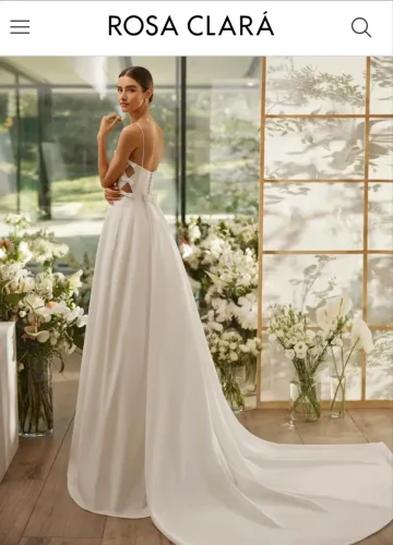 Vestido de Noiva- Rosa Clará
