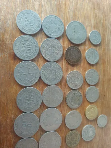 Moedas antigas 