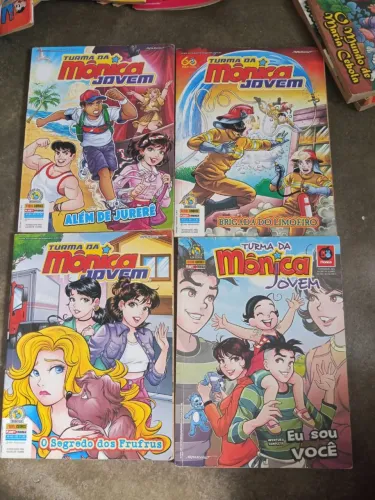 Gibis da turma da mônica jovens,conservado