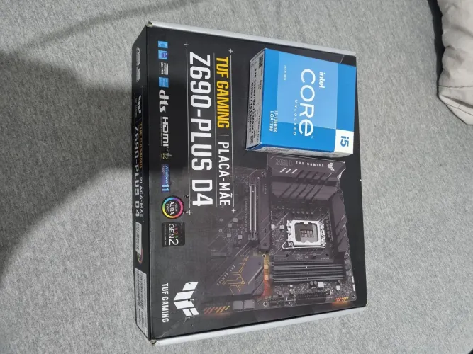 Kit i5-13600K + Z690 TUF PLUS D4