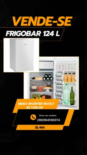Frigobar 124L bivolt