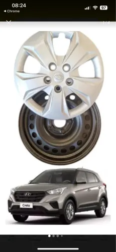 Jogo Rodas + Calotas Originais Hyundai Creta 
