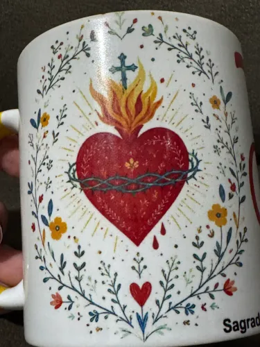 Caneca do sagrado coração de Jesus