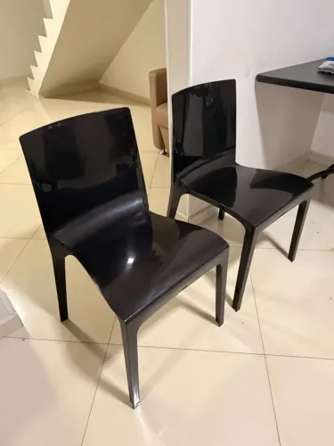 2 Cadeiras Tramontina Alice Preta