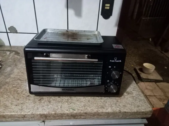 Forno elétrico mundial 6 litros