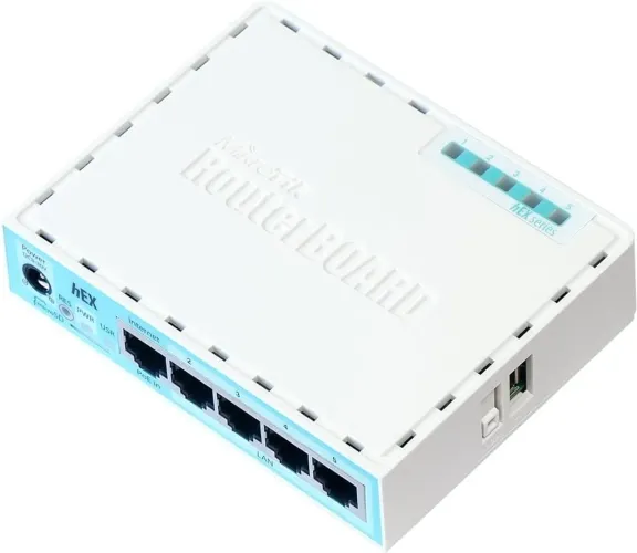 Roteador Mikrotik hEX Gigabit 5P RB750Gr3