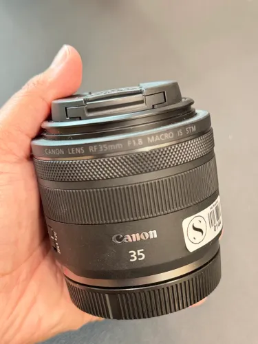 Lente Canon 35mm nova