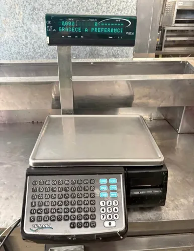 Balança comercial com impressora 