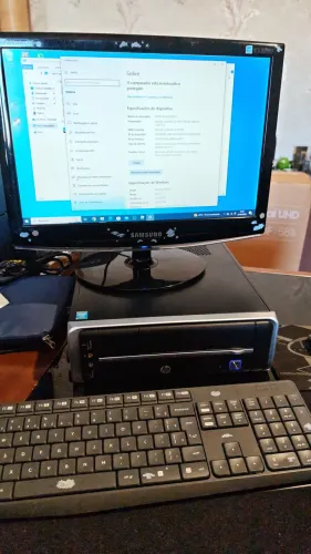 HP Desktop Core i3 4°Ger 8gb Ram ssd240