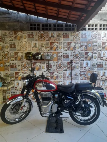 Vendo Royal enfield Cromo Red 2024 único dono