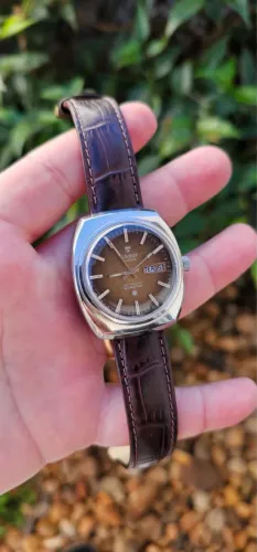 Tissot Seastar Automático Swiss Made - Mostrador Fumê Original | Década de 70