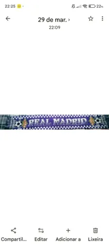 Cachecol Real Madrid 