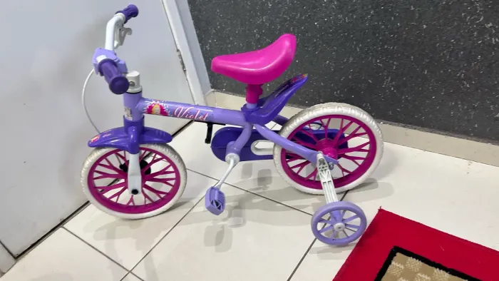 Bicicleta infantil rosa