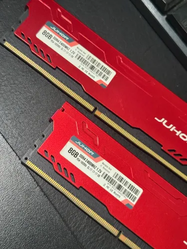 Memória ram Juhor gamer DDR4 2400mhz 8x2 16GB RAM