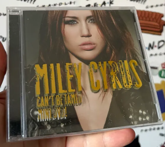 MINI DVD CAN?T BE TAMED MILEY CYRUS RARIDADE IMPORTADO DO JAPÃO