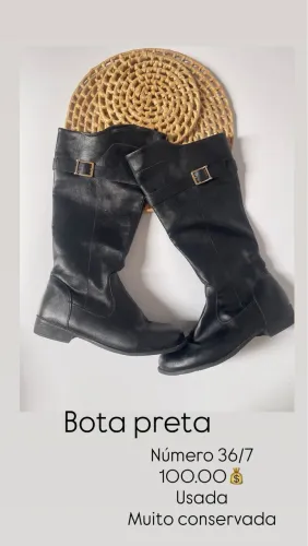 Bota preta 
