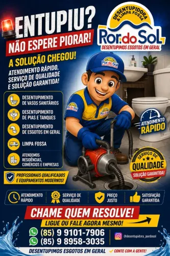 ? Desentupimento profissional para sua casa ou empresa.