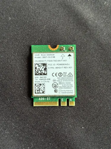 Placa WiFi/Bluetooth M.2 Intel