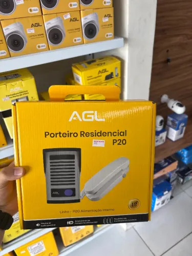 Porteiro p20 residencial alimentação interna.