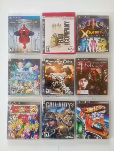 Jogos ps3 original - ATENÇÃO NA DESCRIÇÃO - Faço Olx Pay !