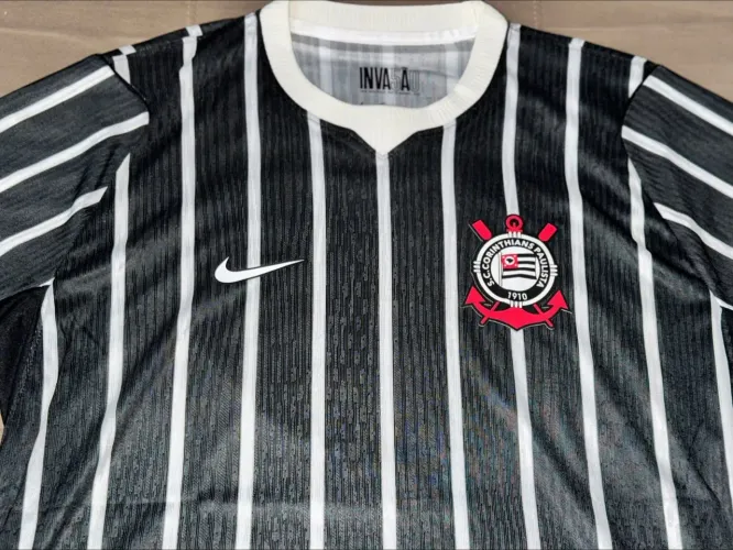 Camisa Corinthians jogador Preta 26/27
