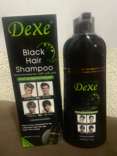 Shampoo escurecedor para cabelos brancos