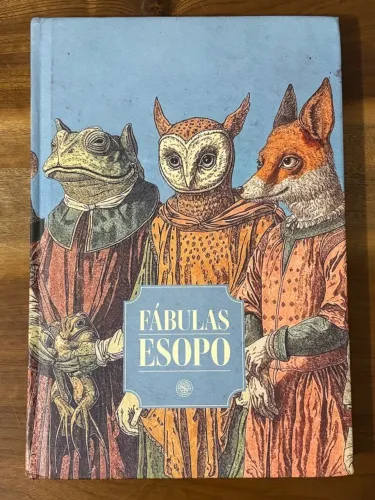 Livro Fábulas de Esopo Clube de Literatura Clássica
