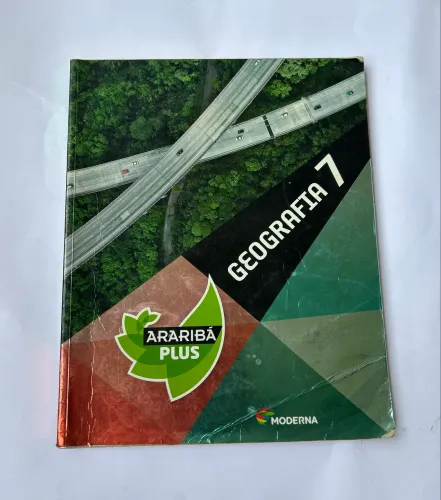Livro de Geografia 7 ano Moderna Araribá Plus