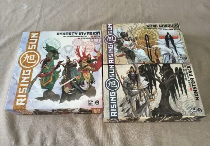 3 Expansões Rising Sun