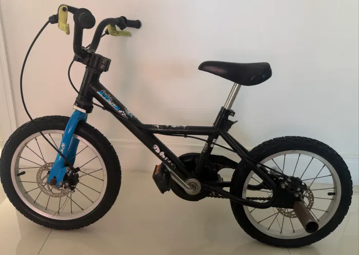 Bicicleta aro 16 freio a disco