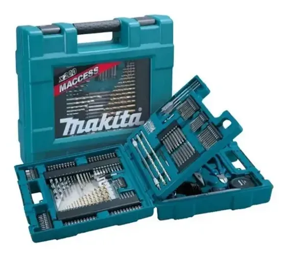 Conjunto De Ferramentas Maccess Com 200 Peças D-37194 MakitaConjunto De Ferramentas Macces