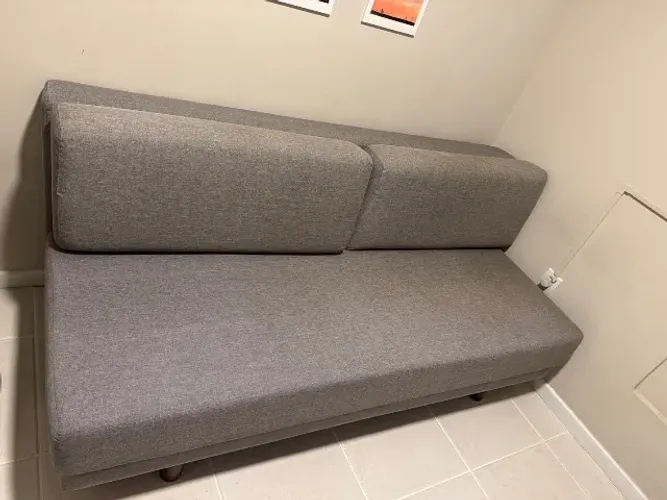 Sofá-cama de 3 lugares da marca Tok&Stok