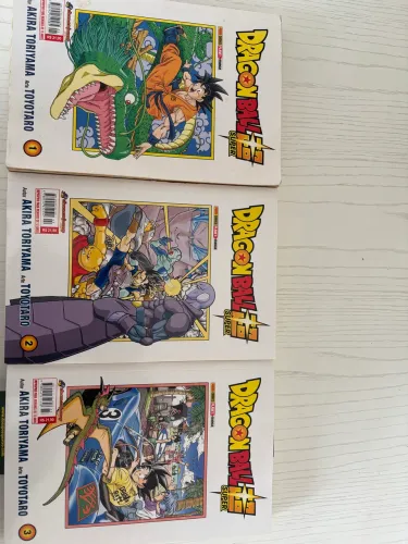 Manga DRAGON BALL 1, 2 e 3 