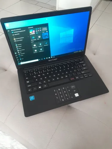 Notebook Multilaser, Intel, 4gb memória SSD 64gb armazenamento todo bom