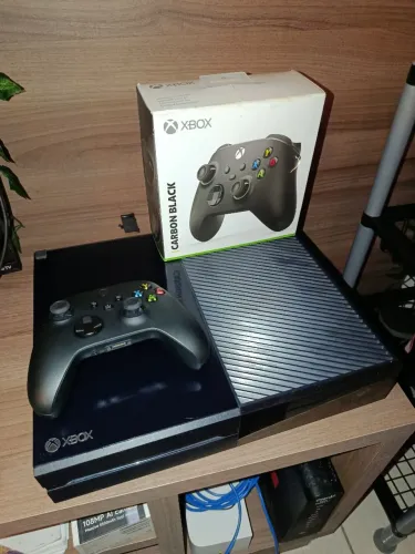 Xbox one Fat + Controle Séries X ( Ler discrição )